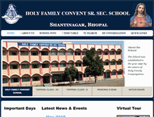 Tablet Screenshot of holyfamilybpl.com